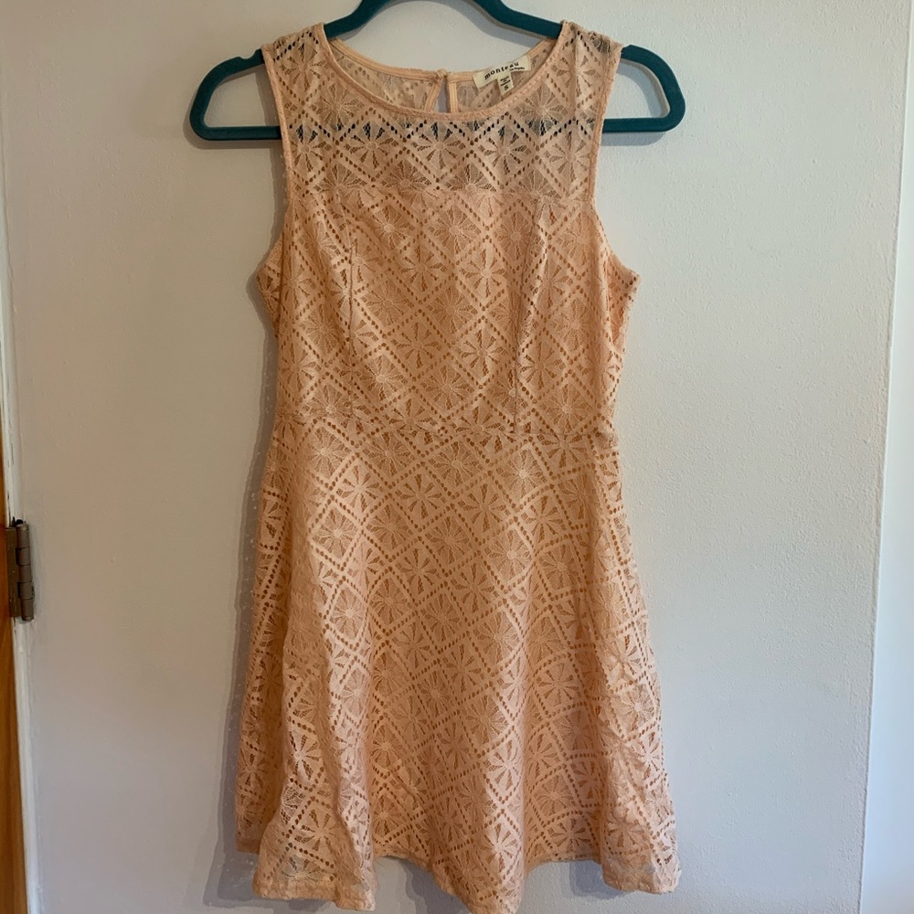 Light Pink Lace Dress